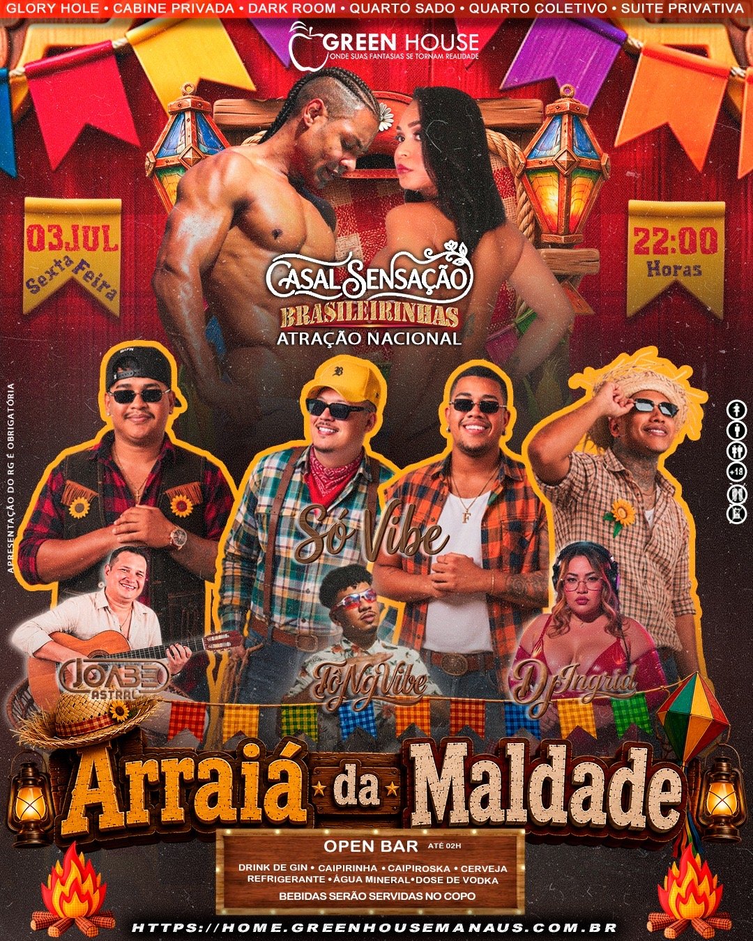 Arraiá da GH – 03/07 – Sexta