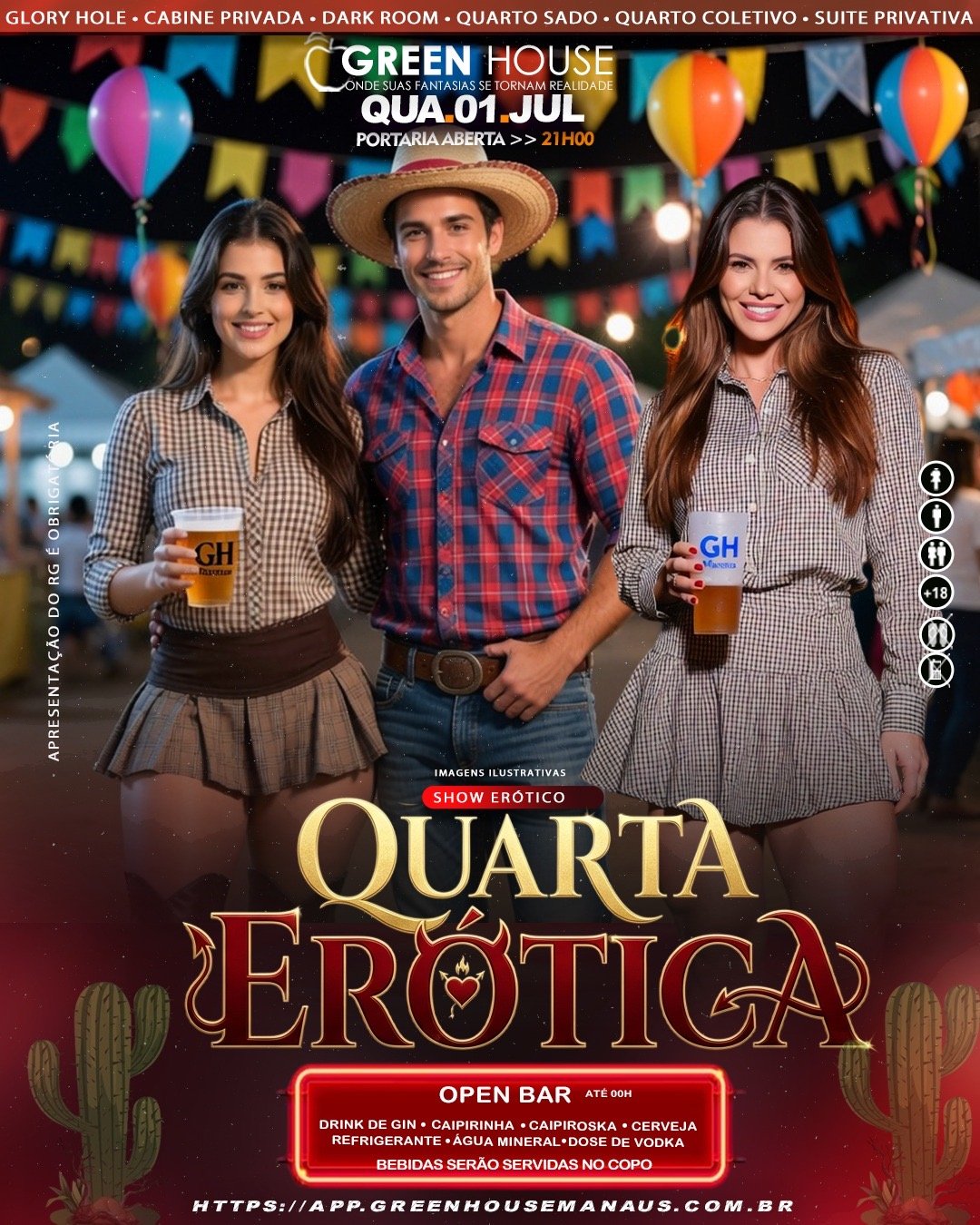 Quarta Erótica – 01/07